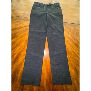 NWT! Women's Rafaella Dark Blue Indigo Bootcut Stretch Pants - Size 4